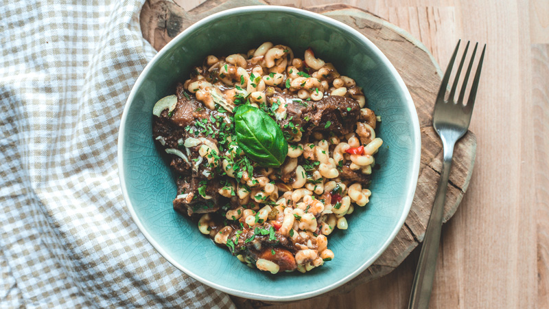 sauté de boeuf au vin rouge