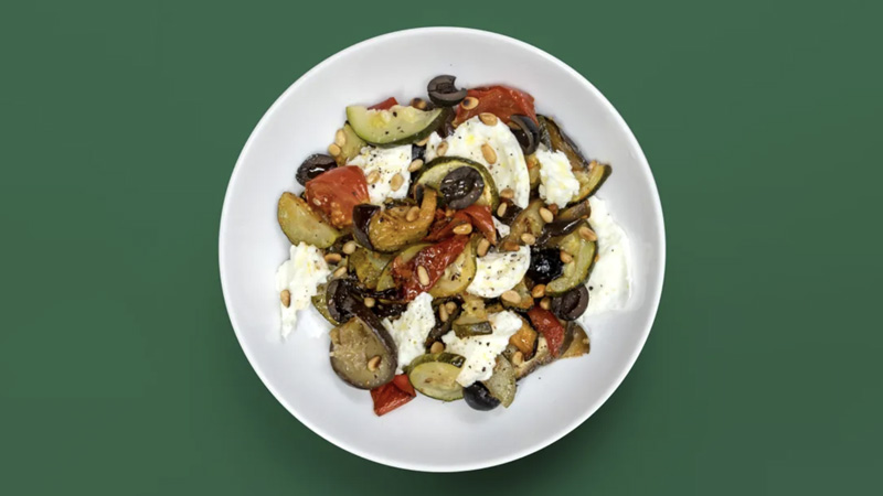 photo salade de légumes rotis
